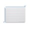 Flipside Products 9" x 12" Magnetic Lined Two-Sided Dry Erase Boards 12 Pack, White Boards, Classroom Pack, Double Sided Lapboard For Class, Reusable For Group Participation, Bulk